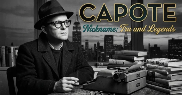 Capote Nickname