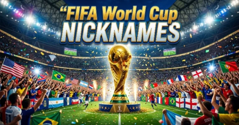 FIFA World Cup Nicknames