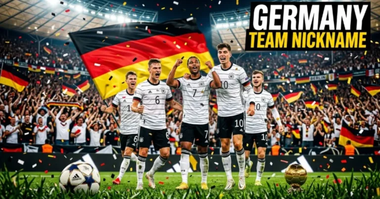 Germany Team Nickname