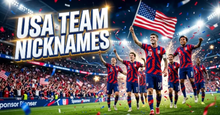 USA Team Nicknames