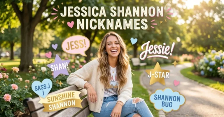 Jessica Shannon Nickname