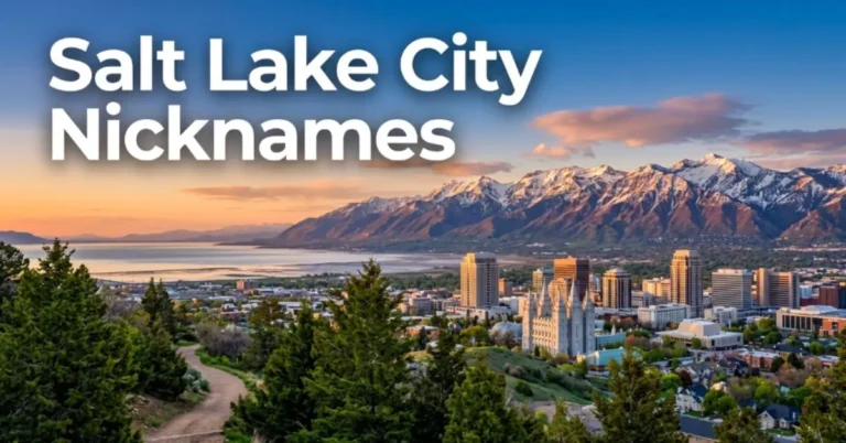 Salt Lake City Nickname